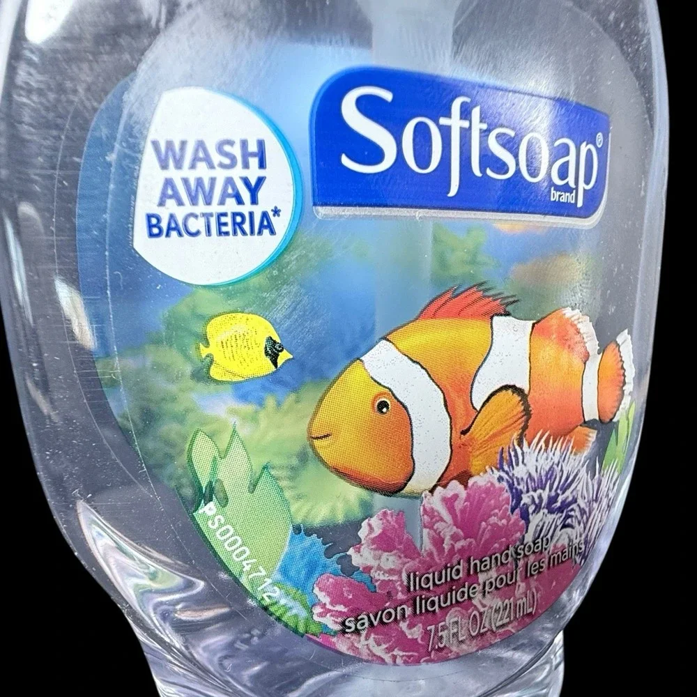 Vintage SoftSoap‎ Aquarium Series Fish Panel Inside 7.5 oz Clownfish New Unused
